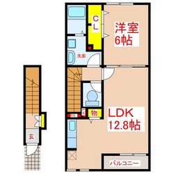 ルトゥールの物件間取画像